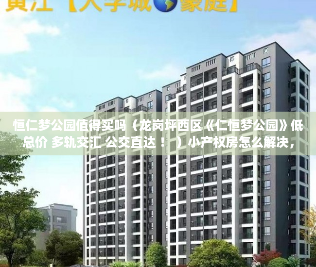 恒仁梦公园值得买吗（龙岗坪西区《仁恒梦公园》低总价 多轨交汇 公交直达 ！ ）小产权房怎么解决，