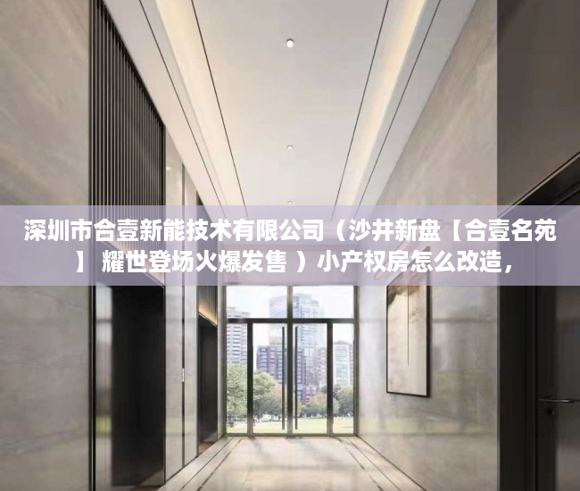 深圳市合壹新能技术有限公司（沙井新盘【合壹名苑】 耀世登场火爆发售 ）小产权房怎么改造，
