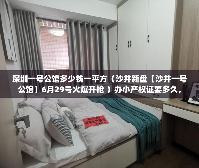 深圳一号公馆多少钱一平方（沙井新盘【沙井一号公馆】6月29号火爆开抢 ）办小产权证要多久，