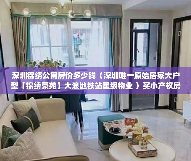 深圳锦绣公寓房价多少钱（深圳唯一原始居家大户型【锦绣豪苑】大浪地铁站星级物业 ）买小产权房贷款贷多久，