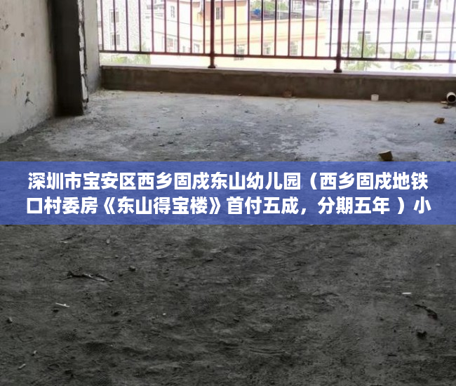 深圳市宝安区西乡固戍东山幼儿园（西乡固戍地铁口村委房《东山得宝楼》首付五成，分期五年 ）小产权房买卖纠纷多久立案，
