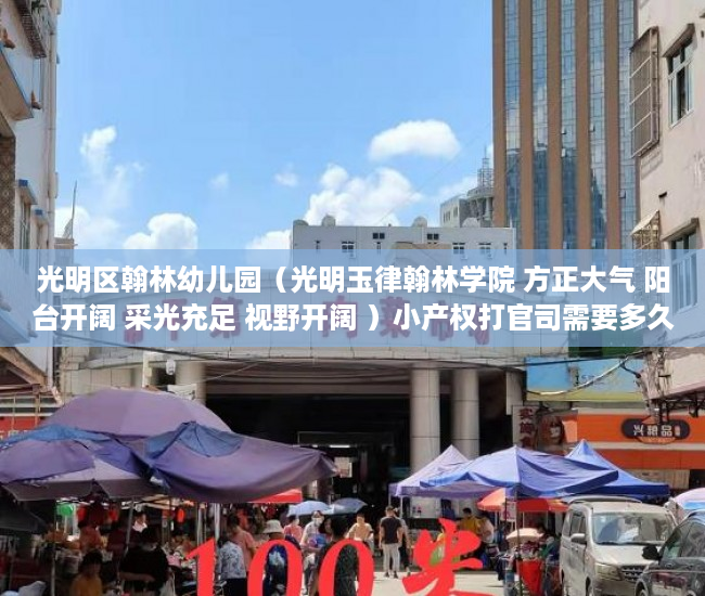光明区翰林幼儿园（光明玉律翰林学院 方正大气 阳台开阔 采光充足 视野开阔 ）小产权打官司需要多久，