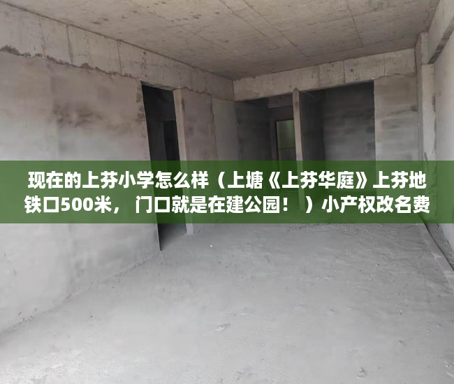 现在的上芬小学怎么样（上塘《上芬华庭》上芬地铁口500米， 门口就是在建公园！ ）小产权改名费怎么算，