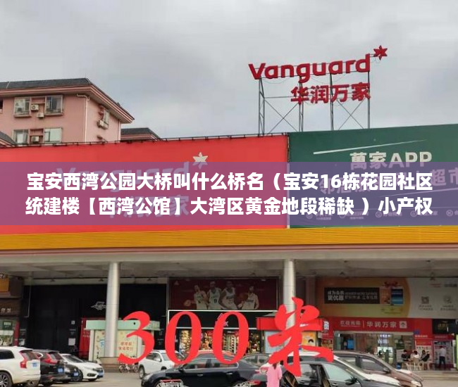 宝安西湾公园大桥叫什么桥名（宝安16栋花园社区统建楼【西湾公馆】大湾区黄金地段稀缺 ）小产权房查封期多久，