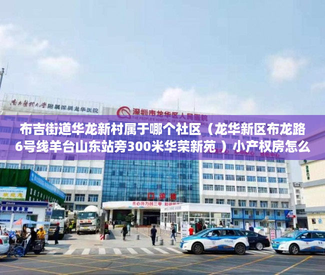 布吉街道华龙新村属于哪个社区（龙华新区布龙路6号线羊台山东站旁300米华荣新苑 ）小产权房怎么买卖，