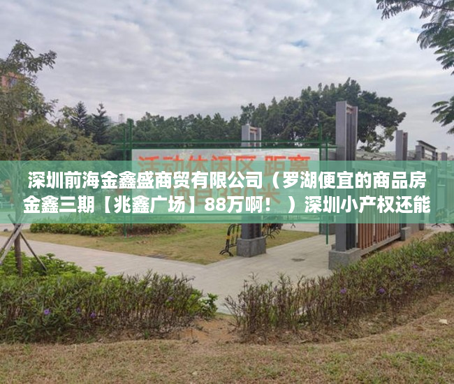 深圳前海金鑫盛商贸有限公司（罗湖便宜的商品房金鑫三期【兆鑫广场】88万啊！ ）深圳小产权还能卖多久，
