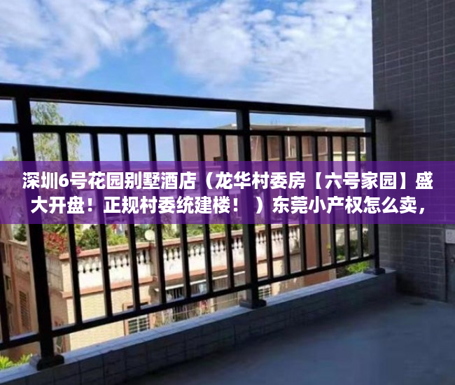 深圳6号花园别墅酒店（龙华村委房【六号家园】盛大开盘！正规村委统建楼！ ）东莞小产权怎么卖，