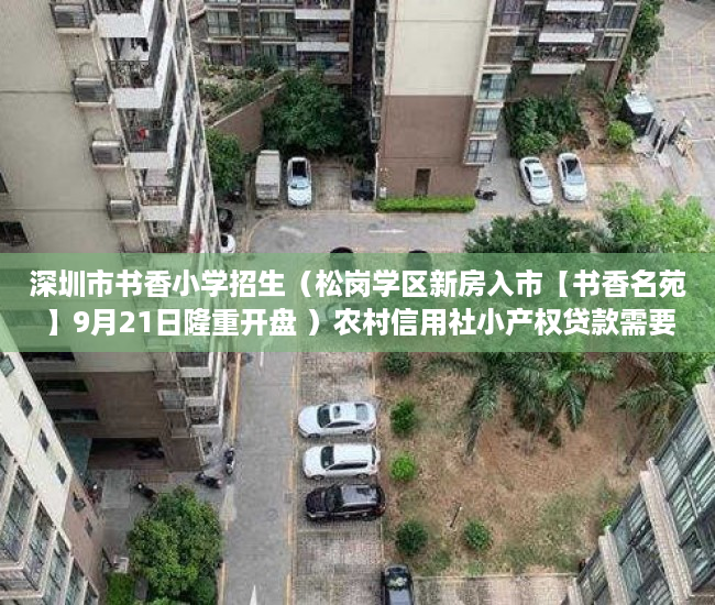 深圳市书香小学招生（松岗学区新房入市【书香名苑】9月21日隆重开盘 ）农村信用社小产权贷款需要多久，