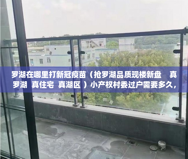 罗湖在哪里打新冠疫苗（抢罗湖品质现楼新盘    真罗湖  真住宅  真湖区 ）小产权村委过户需要多久，
