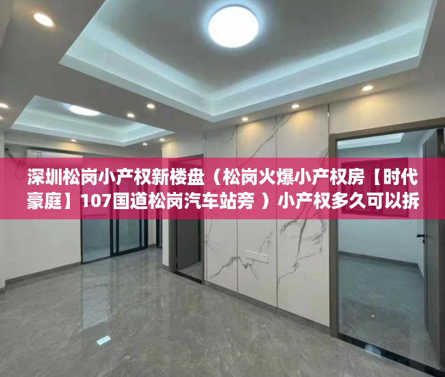 深圳松岗小产权新楼盘（松岗火爆小产权房【时代豪庭】107国道松岗汽车站旁 ）小产权多久可以拆，