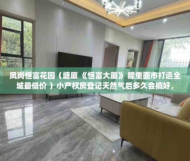 凤岗恒富花园（塘厦 《恒富大厦》 隆重面市打造全城最低价 ）小产权房登记天然气后多久会搞好，