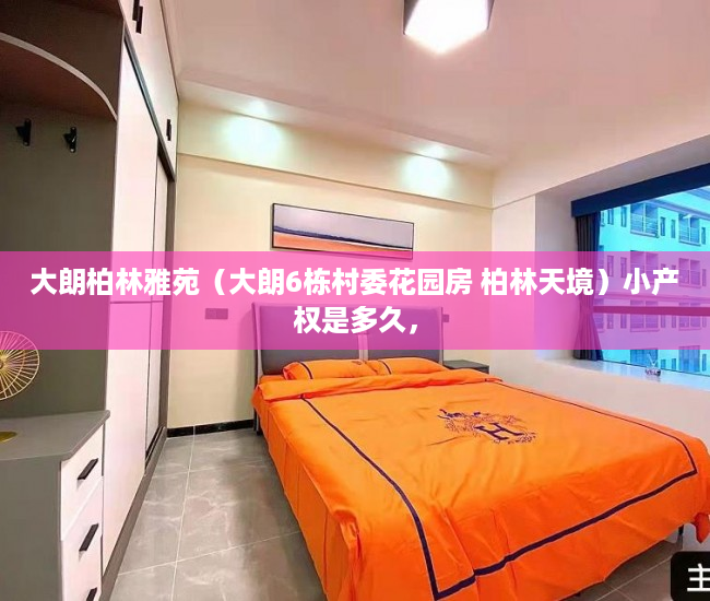 大朗柏林雅苑（大朗6栋村委花园房 柏林天境）小产权是多久，
