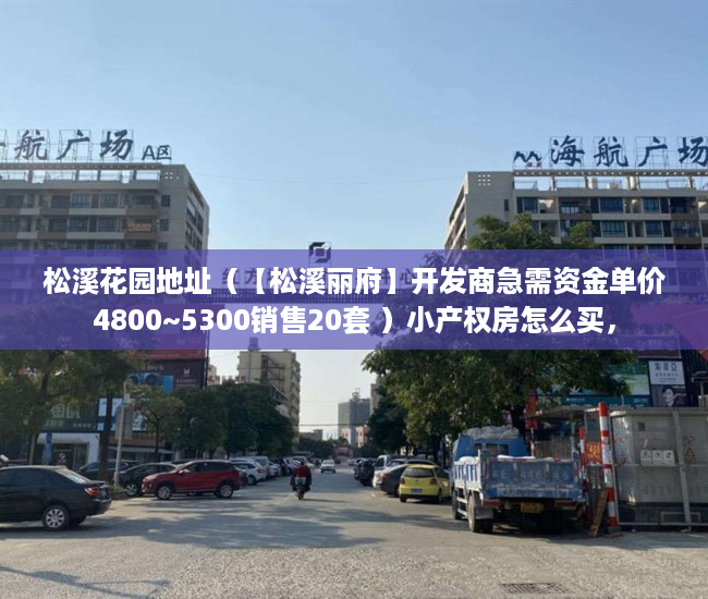 松溪花园地址（【松溪丽府】开发商急需资金单价4800~5300销售20套 ）小产权房怎么买，