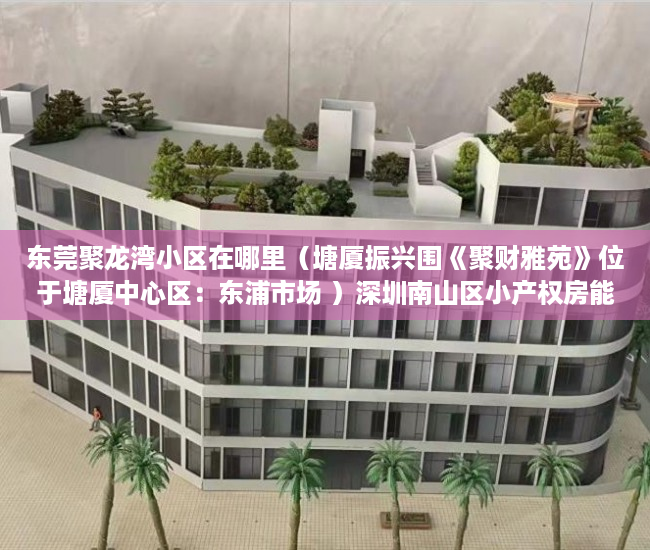 东莞聚龙湾小区在哪里（塘厦振兴围《聚财雅苑》位于塘厦中心区：东浦市场 ）深圳南山区小产权房能住多久，