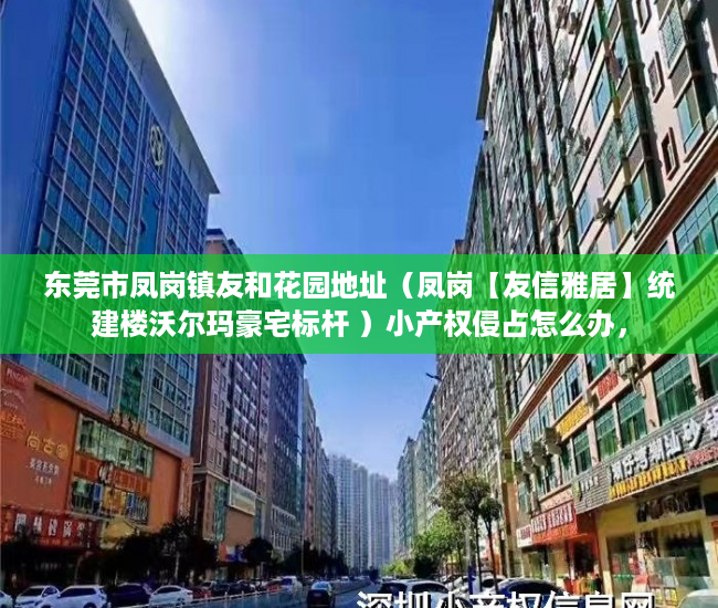 东莞市凤岗镇友和花园地址（凤岗【友信雅居】统建楼沃尔玛豪宅标杆 ）小产权侵占怎么办，