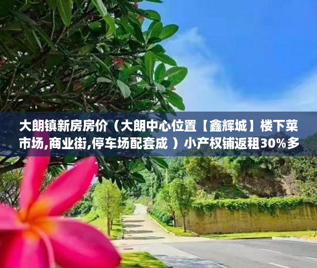 大朗镇新房房价（大朗中心位置【鑫辉城】楼下菜市场,商业街,停车场配套成 ）小产权铺返租30%多久回本，