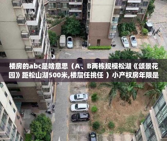 楼房的abc是啥意思（A、B两栋规模松湖《颂景花园》距松山湖500米,楼层任挑任 ）小产权房年限是多久，
