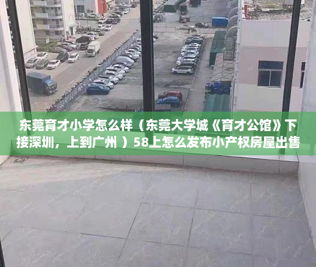 东莞育才小学怎么样（东莞大学城《育才公馆》下接深圳，上到广州 ）58上怎么发布小产权房屋出售，