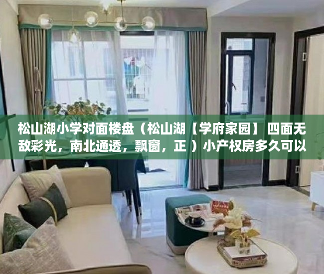 松山湖小学对面楼盘（松山湖【学府家园】 四面无敌彩光，南北通透，飘窗，正 ）小产权房多久可以办房产证，