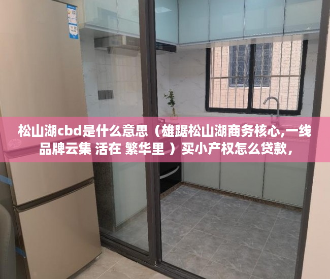 松山湖cbd是什么意思（雄踞松山湖商务核心,一线品牌云集 活在 繁华里 ）买小产权怎么贷款，