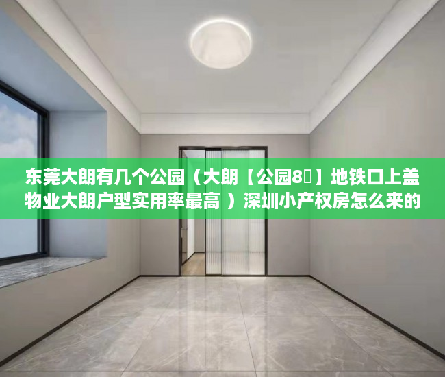 东莞大朗有几个公园（大朗【公园8號】地铁口上盖物业大朗户型实用率最高 ）深圳小产权房怎么来的，