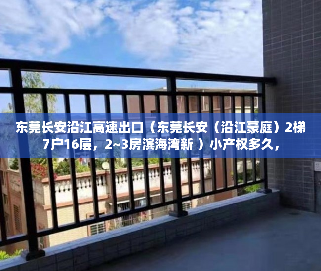东莞长安沿江高速出口（东莞长安（沿江豪庭）2梯7户16层，2~3房滨海湾新 ）小产权多久，