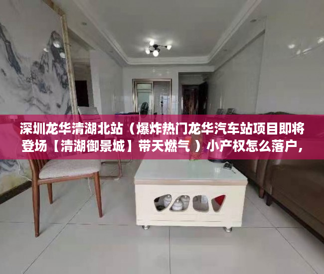 深圳龙华清湖北站（爆炸热门龙华汽车站项目即将登场【清湖御景城】带天燃气 ）小产权怎么落户，
