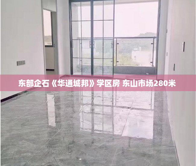东部企石《华通城邦》学区房 东山市场280米 