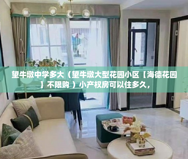 望牛墩中学多大（望牛墩大型花园小区【海德花园】不限购 ）小产权房可以住多久，