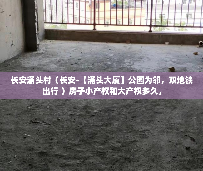 长安涌头村（长安-【涌头大厦】公园为邻，双地铁出行 ）房子小产权和大产权多久，