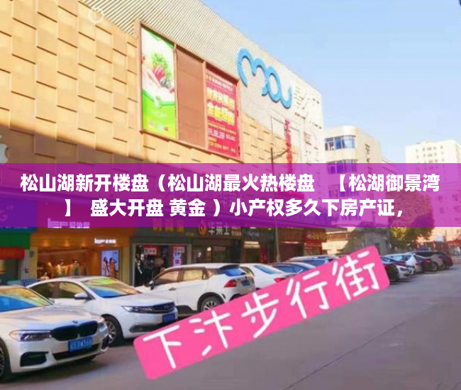 松山湖新开楼盘（松山湖最火热楼盘   【松湖御景湾】  盛大开盘 黄金 ）小产权多久下房产证，
