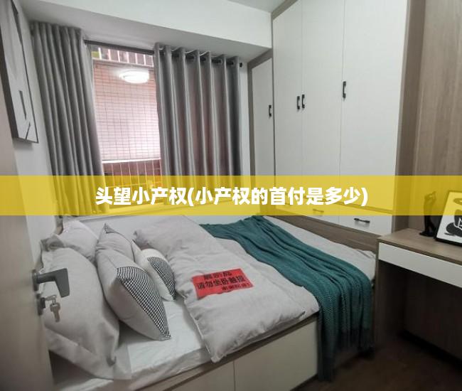 头望小产权(小产权的首付是多少) 头望小产权(小产权的首付是多少)
