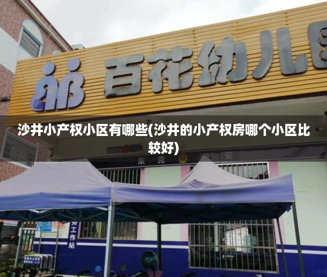 沙井小产权小区有哪些(沙井的小产权房哪个小区比较好)