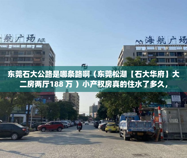 东莞石大公路是哪条路啊（东莞松湖【石大华府】大二房两厅188 万 ）小产权房真的住水了多久，