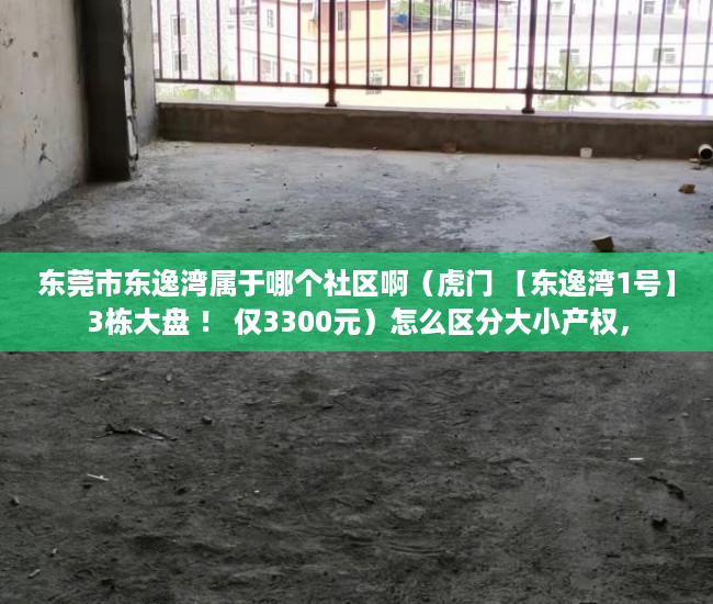 东莞市东逸湾属于哪个社区啊（虎门 【东逸湾1号】3栋大盘 ！ 仅3300元）怎么区分大小产权，