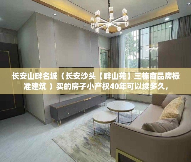 长安山畔名城（长安沙头【畔山苑】三栋商品房标准建筑 ）买的房子小产权40年可以续多久，