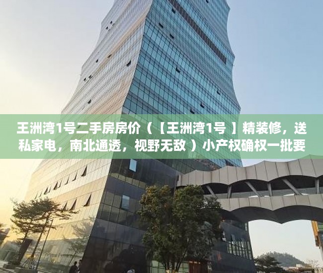 王洲湾1号二手房房价（【王洲湾1号 】精装修，送私家电，南北通透，视野无敌 ）小产权确权一批要等多久，