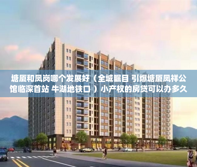 塘厦和凤岗哪个发展好（全城瞩目 引爆塘厦凤祥公馆临深首站 牛湖地铁口 ）小产权的房贷可以办多久的，