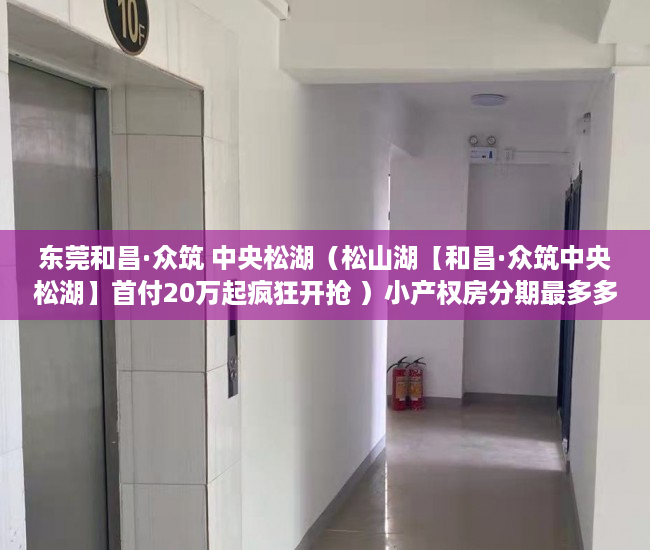 东莞和昌·众筑 中央松湖（松山湖【和昌·众筑中央松湖】首付20万起疯狂开抢 ）小产权房分期最多多久，