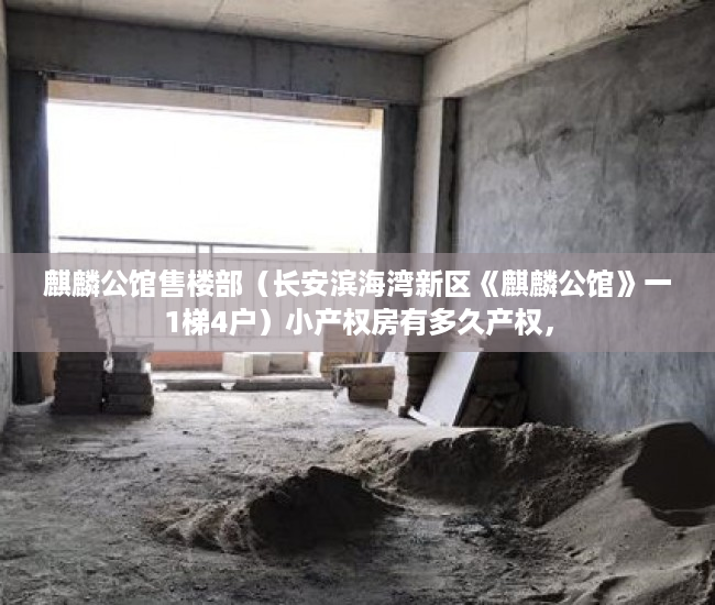 麒麟公馆售楼部（长安滨海湾新区《麒麟公馆》一1梯4户）小产权房有多久产权，