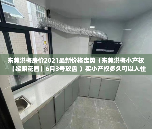 东莞洪梅房价2021最新价格走势（东莞洪梅小产权【黎明花园】6月3号放盘 ）买小产权多久可以入住，