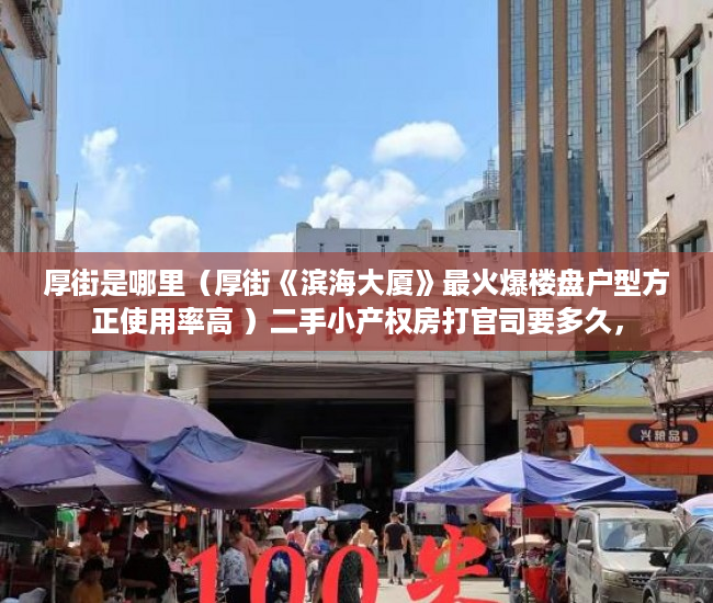 厚街是哪里（厚街《滨海大厦》最火爆楼盘户型方正使用率高 ）二手小产权房打官司要多久，