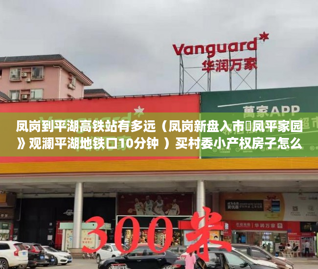 凤岗到平湖高铁站有多远（凤岗新盘入市巜凤平家园》观澜平湖地铁口10分钟 ）买村委小产权房子怎么办，