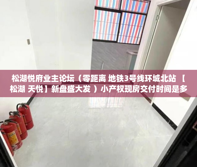松湖悦府业主论坛（零距离 地铁3号线环城北站 【松湖 天悦】新盘盛大发 ）小产权现房交付时间是多久，