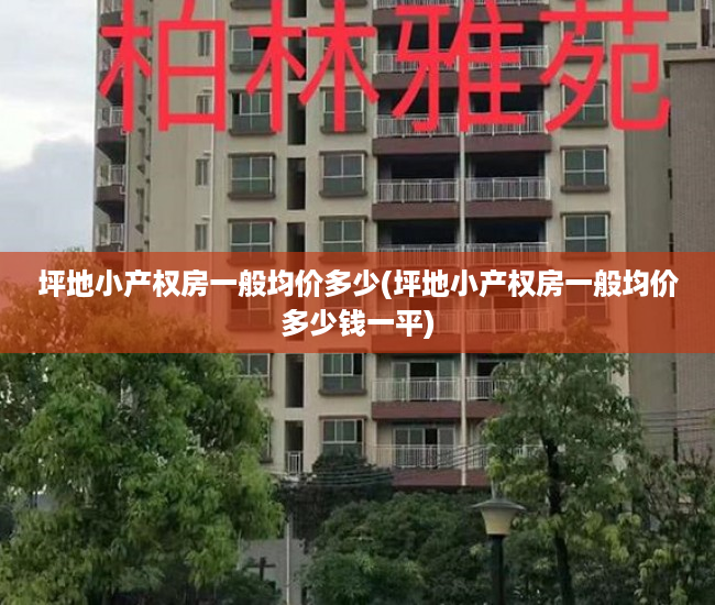 坪地小产权房一般均价多少(坪地小产权房一般均价多少钱一平) 坪地小产权房一般均价多少(坪地小产权房一般均价多少钱一平)