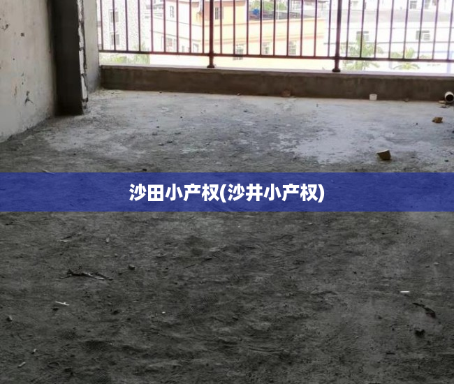 沙田小产权(沙井小产权) 沙田小产权(沙井小产权)