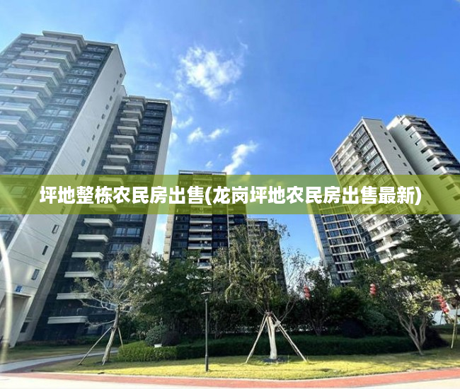 坪地整栋农民房出售(龙岗坪地农民房出售最新) 坪地整栋农民房出售(龙岗坪地农民房出售最新)