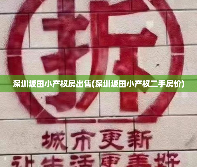 深圳坂田小产权房出售(深圳坂田小产权二手房价) 深圳坂田小产权房出售(深圳坂田小产权二手房价)