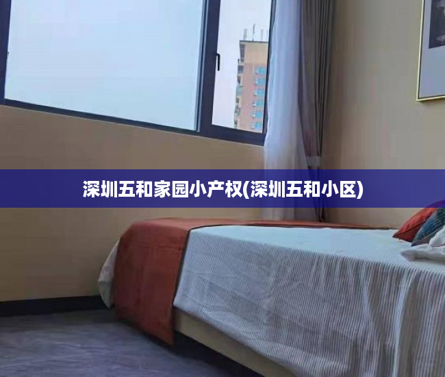 深圳五和家园小产权(深圳五和小区) 深圳五和家园小产权(深圳五和小区)