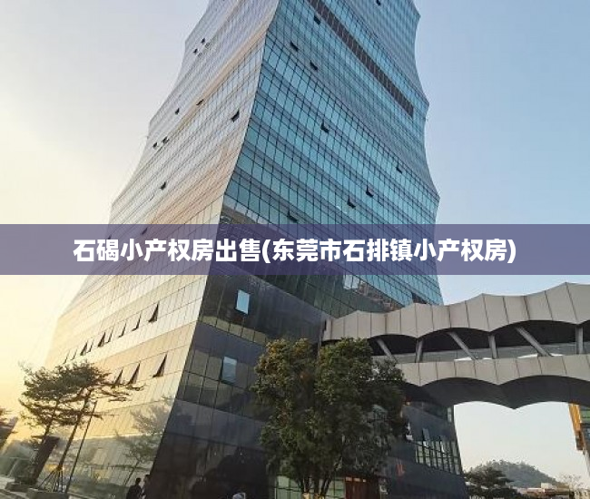 石碣小产权房出售(东莞市石排镇小产权房)